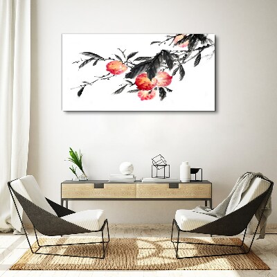 Tablou canvas Accente florale într-un stil delicat