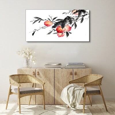 Tablou canvas Accente florale într-un stil delicat