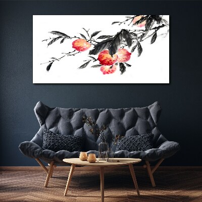 Tablou canvas Accente florale într-un stil delicat