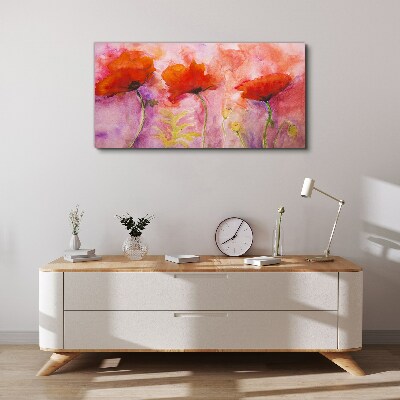 Tablou canvas Un vis floral in nuante de roz