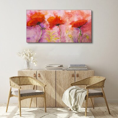 Tablou canvas Un vis floral in nuante de roz