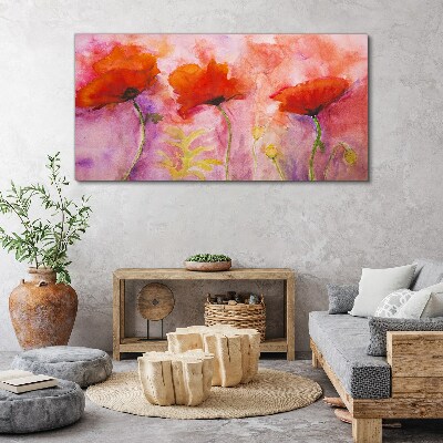 Tablou canvas Un vis floral in nuante de roz