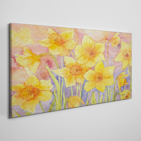Tablou canvas Dansul florilor narciselor