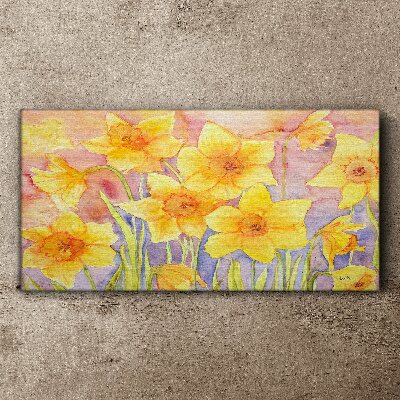Tablou canvas Dansul florilor narciselor