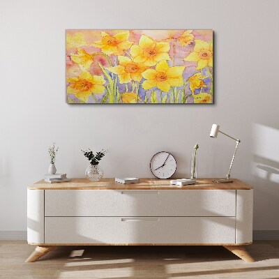 Tablou canvas Dansul florilor narciselor