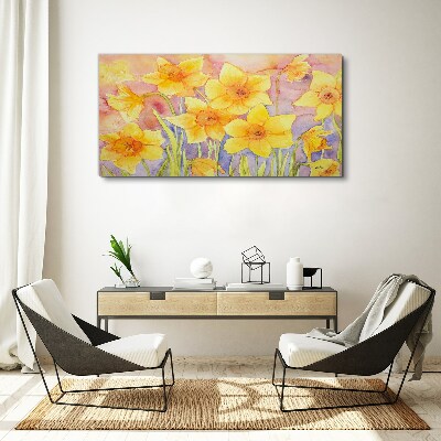 Tablou canvas Dansul florilor narciselor
