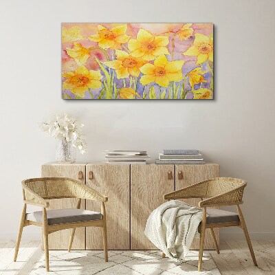 Tablou canvas Dansul florilor narciselor