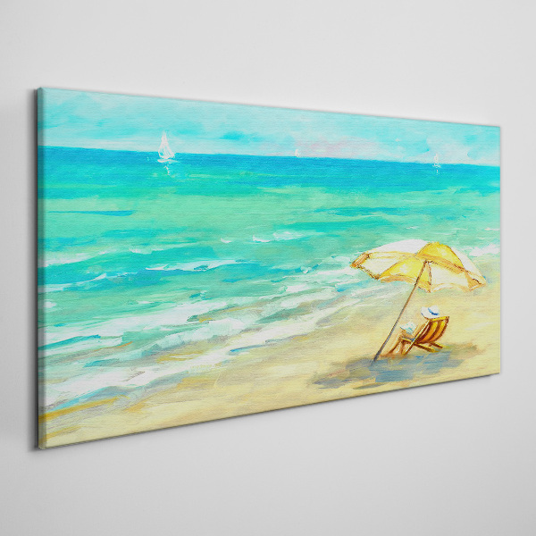 Tablou canvas Vacanta de vara la mare
