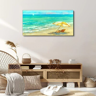 Tablou canvas Vacanta de vara la mare
