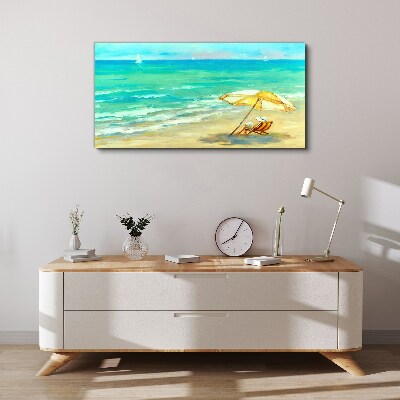 Tablou canvas Vacanta de vara la mare