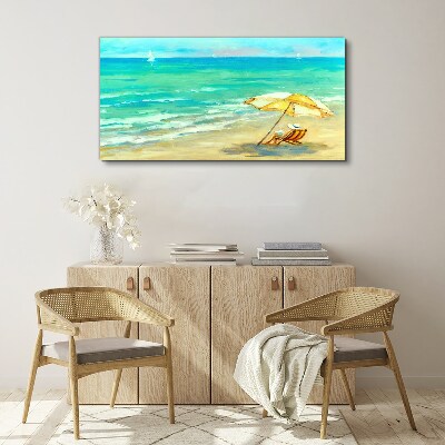 Tablou canvas Vacanta de vara la mare