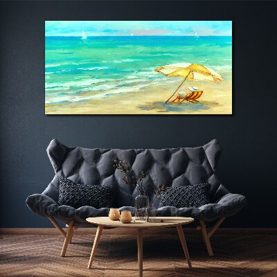 Tablou canvas Vacanta de vara la mare