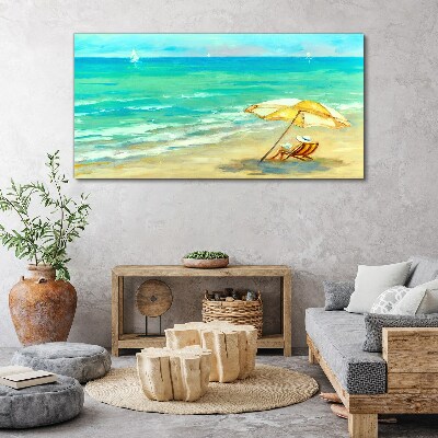 Tablou canvas Vacanta de vara la mare