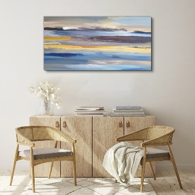 Tablou canvas Valuri calme de culori