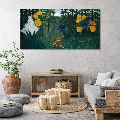 Tablou canvas Pădure misterioasă cu natură sălbatică
