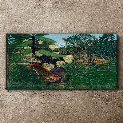 Tablou canvas Pom fructifer de tigru din junglă