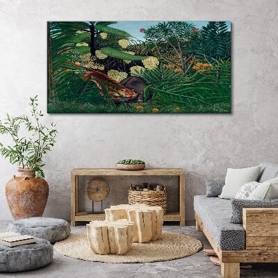 Tablou canvas Lumea misterioasă a junglei