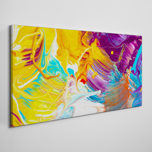 Tablou canvas Explozie dinamică de culori