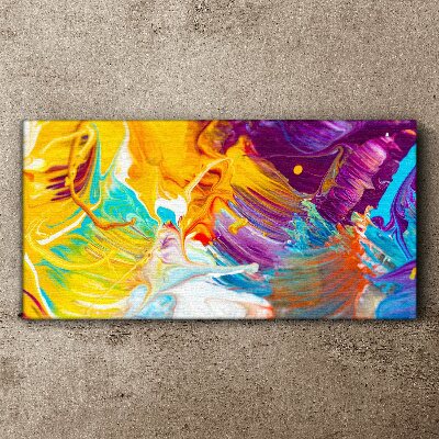 Tablou canvas Explozie dinamică de culori