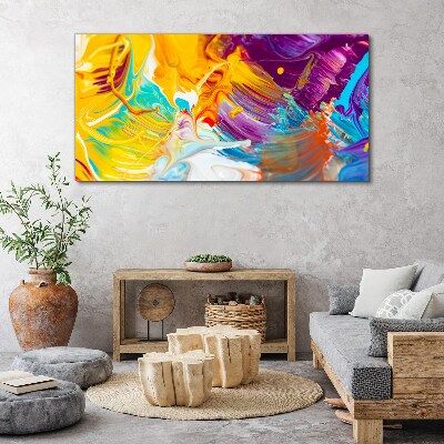 Tablou canvas Explozie dinamică de culori