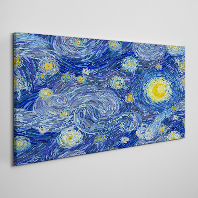 Tablou canvas Abstract Night Stars Sky