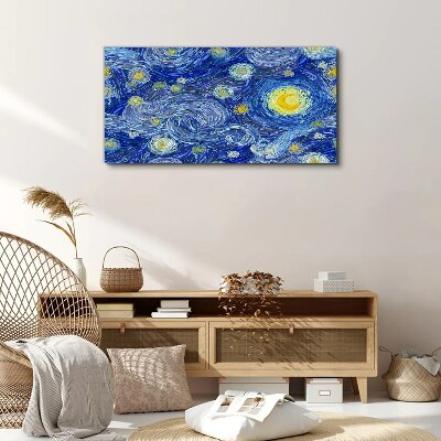 Tablou canvas Abstract Night Stars Sky