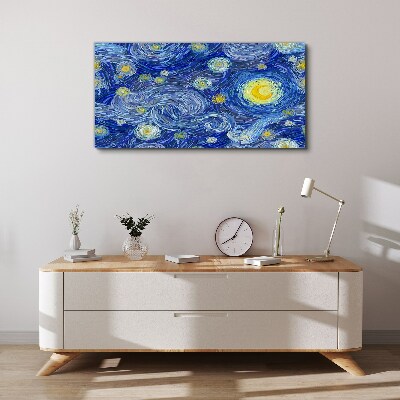 Tablou canvas Abstract Night Stars Sky