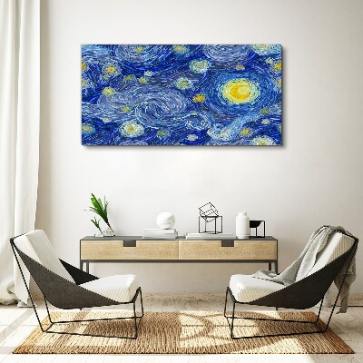 Tablou canvas Abstract Night Stars Sky