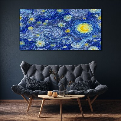 Tablou canvas Abstract Night Stars Sky