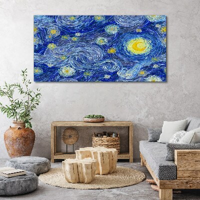 Tablou canvas Abstract Night Stars Sky