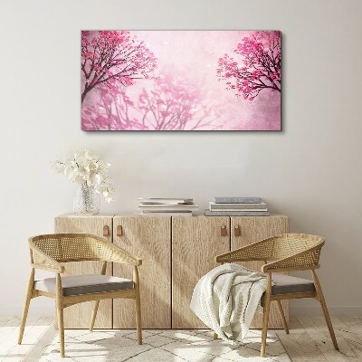 Tablou canvas Flori roz în aura de primăvară