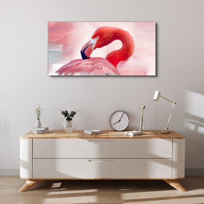 Tablou canvas Animal Pasăre Flamingo