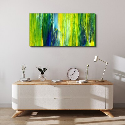 Tablou canvas Dungi abstracte verzi și albastre