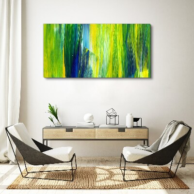 Tablou canvas Dungi abstracte verzi și albastre