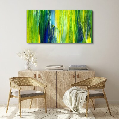 Tablou canvas Dungi abstracte verzi și albastre