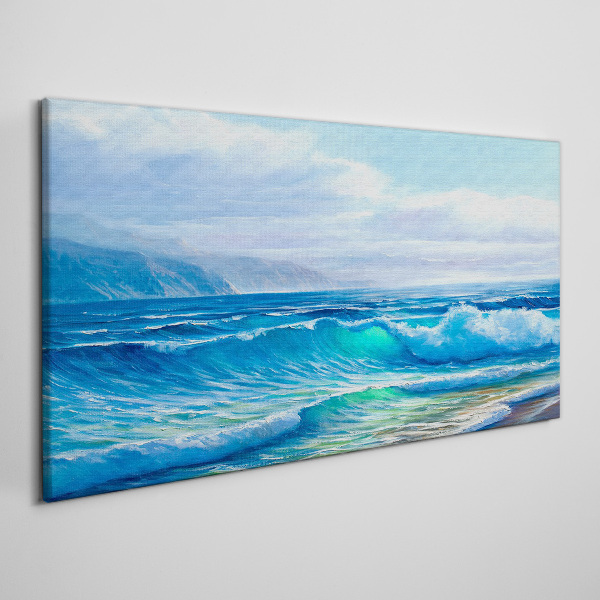 Tablou canvas Valuri calme ale oceanului