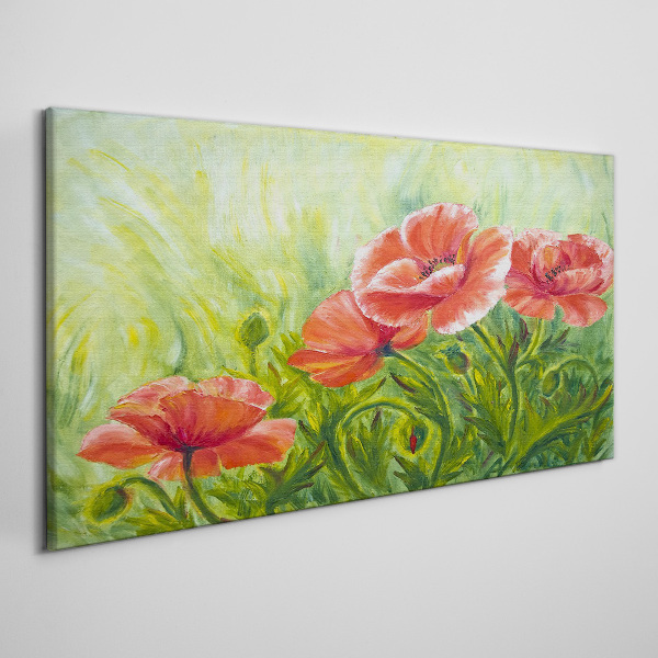 Tablou canvas Flori într-o poiană de primăvară