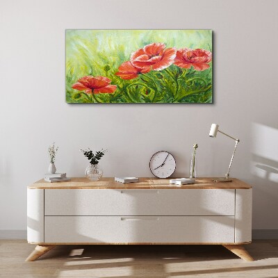 Tablou canvas Flori într-o poiană de primăvară