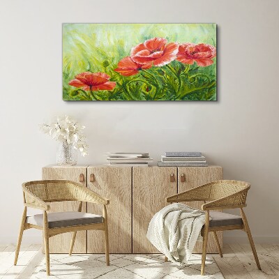 Tablou canvas Flori într-o poiană de primăvară
