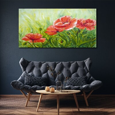 Tablou canvas Flori într-o poiană de primăvară