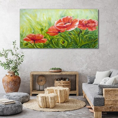 Tablou canvas Flori într-o poiană de primăvară