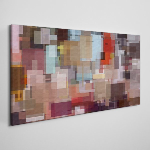 Tablou pe panza Mozaic abstract de culori