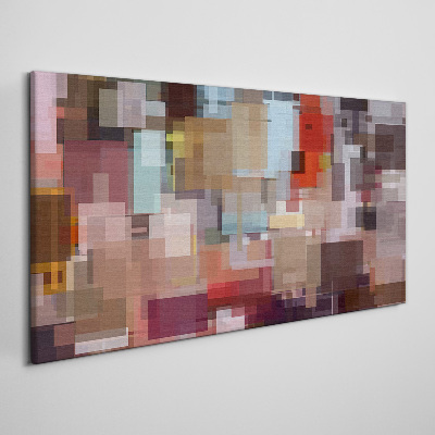 Tablou pe panza Mozaic abstract de culori