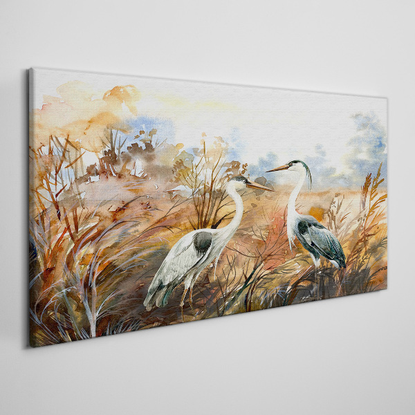 Tablou canvas Idila printre berze