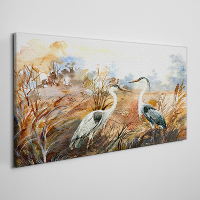 Tablou canvas Idila printre berze