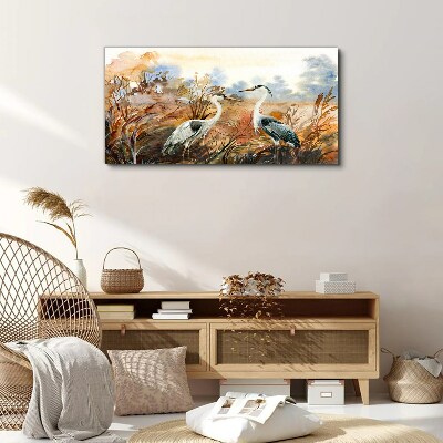 Tablou canvas Idila printre berze