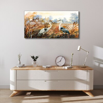 Tablou canvas Idila printre berze