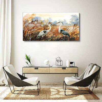 Tablou canvas Idila printre berze