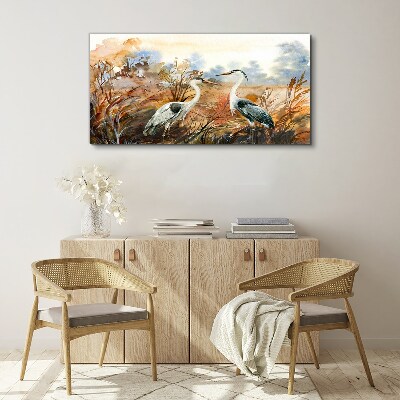 Tablou canvas Idila printre berze