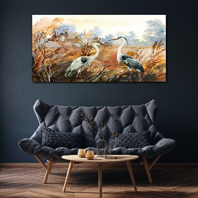 Tablou canvas Idila printre berze